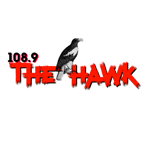 108.9 The Hawk Logo