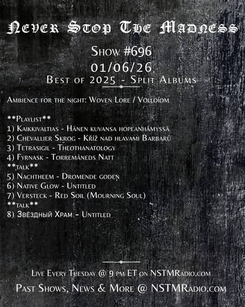 #696 - 01-06-26  - Best of 2025: Split Albums