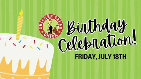 Chicken Salad Chick Fairview Turns Two—Here’s Why You’ll Want to Be First in Line on July 18 Chicken Salad Chick Fairview Turns Two—Here’s Why You’ll Want to Be First in Line on July 18