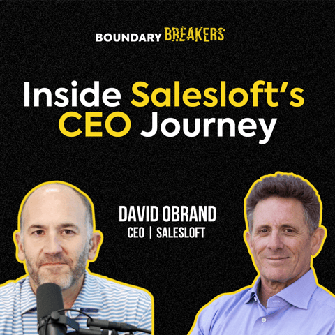 Early SalesForce Employee and Now CEO of Salesloft Shares his Path in the Tech Industry