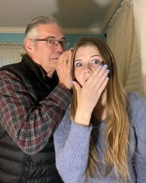 Maria Comstock and Agent Buttercup