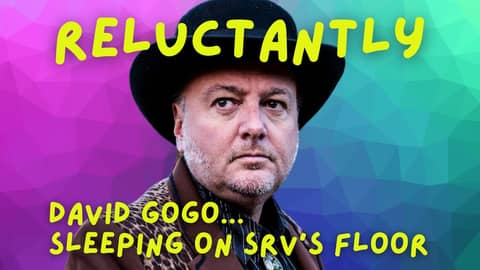 David Gogo ... Sleeping on SRV's Floor