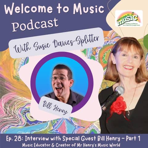 Ep. 28 - Interview with Bill Henry, founder of the YouTube channel, Mr. Henry’s Music World – Part 1