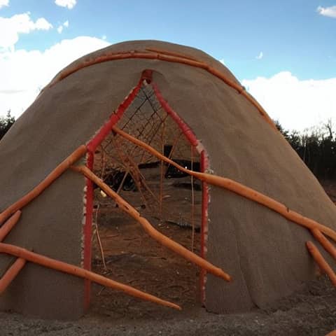 The Process of Building a Sweat Lodge including Rituals