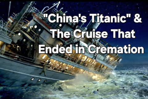 S5-E11 -  “China’s Titanic” (1949) & The Cruise That Ended in Cremation (1994)