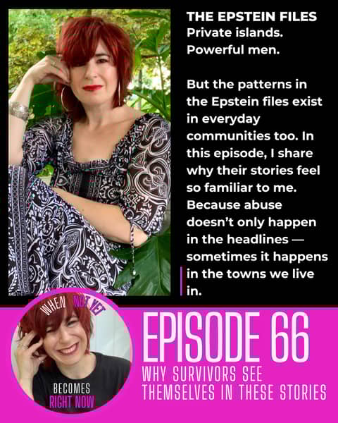 The Epstein Files and the Stories Survivors Recognize