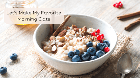 💥 The Easy Plant Based Vegan Oatmeal I Love