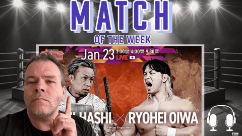 Yoshi-Hashi vs Ryohei Oiwa Is the Match of the Week