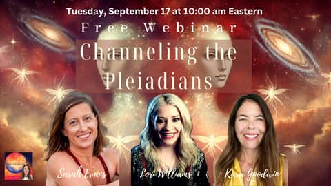 Channeling the Pleiadians - Lori Williams and Sarah Evans on Meditation Conversation