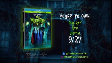 The Munsters is coming to BLURAY/DVD & STREAMING ON NETFLIX