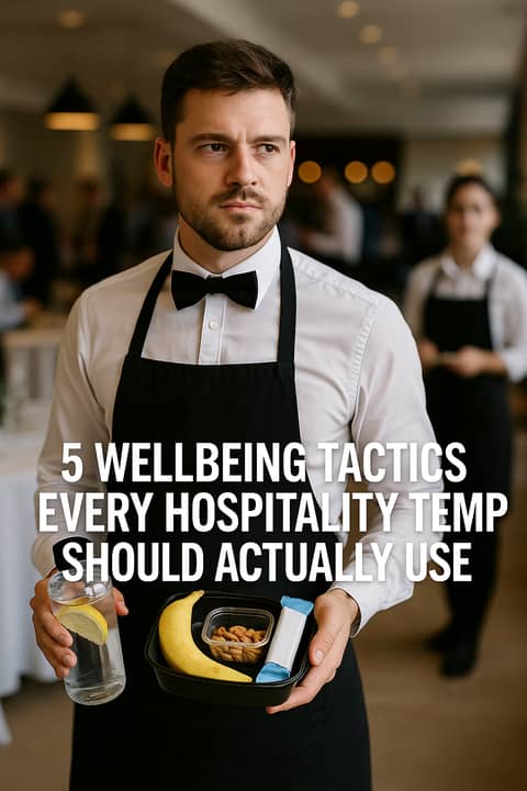 Temping in Hospitality at University? Here are some tips on how to survive