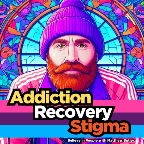 Believe in People: Addiction, Recovery & Stigma Logo