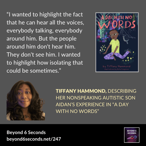 A Day with No Words – Nonspeaking autism representation with Tiffany Hammond