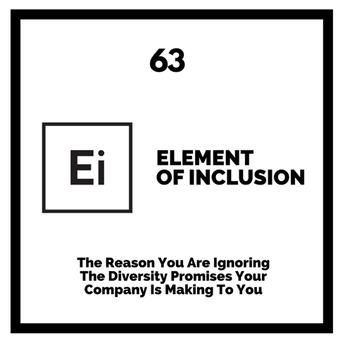 The Reason You Are Ignoring The Diversity Promises Your Company Is Making To You