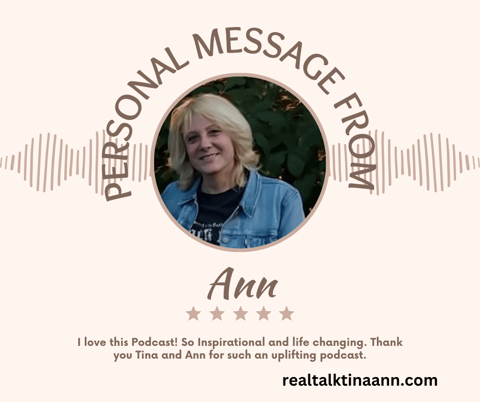 A personal and candid message from Ann