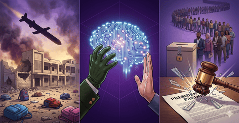 The Iran War, AI's Moral Reckoning, and Why the Pardon System Is Broken: Connecting the Dots on America's Worst Week