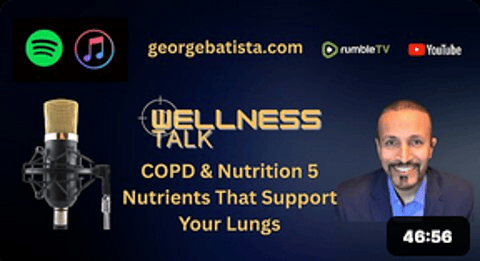 COPD & Nutrition: 5 Nutrients That Support Your Lungs