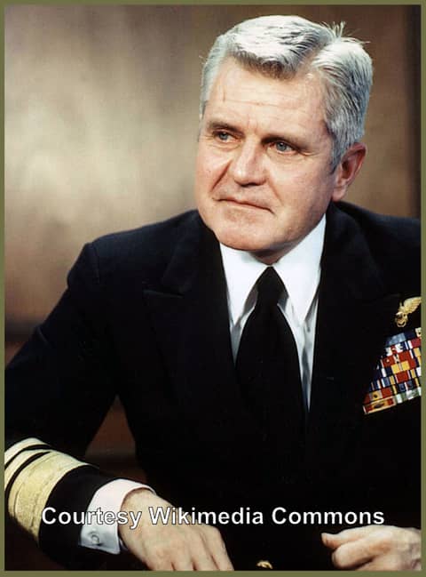 US Navy VADM James Stockdale - Vietnam War POW and Medal of Honor Recipient