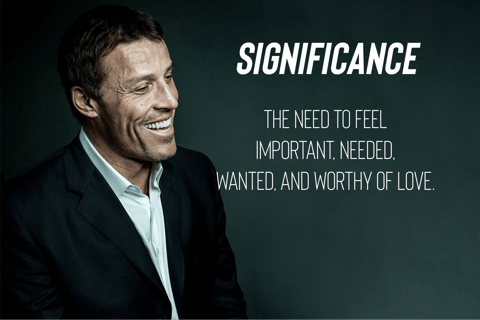 The Drive for Distinction: Understanding the Role of Significance in Human Behavior The Drive for Distinction: Understanding the Role of Significance in Human Behavior