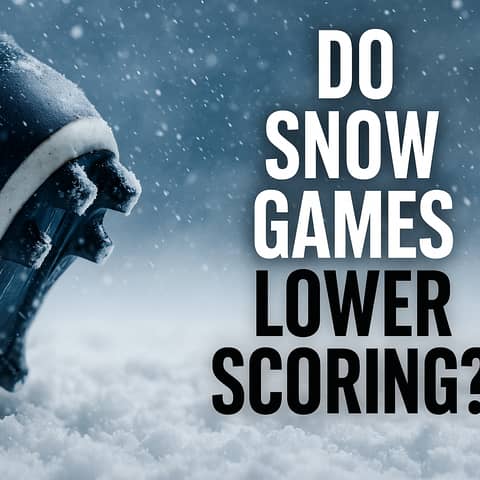 ❄️ Do Snow Games Really Lower Scoring? The Truth About Cold-Weather Football