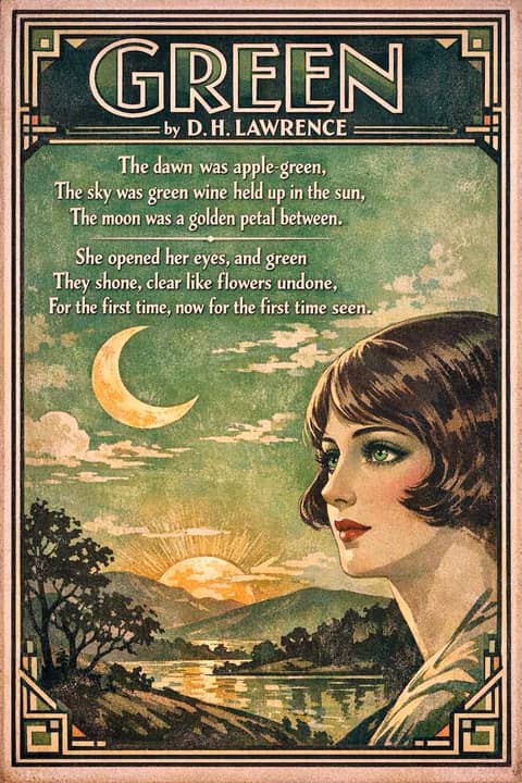 "Green" by D. H. Lawrence