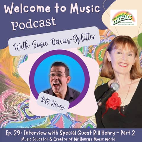 Ep. 29 - Interview with Bill Henry, founder of the YouTube channel, Mr. Henry’s Music World – Part 2