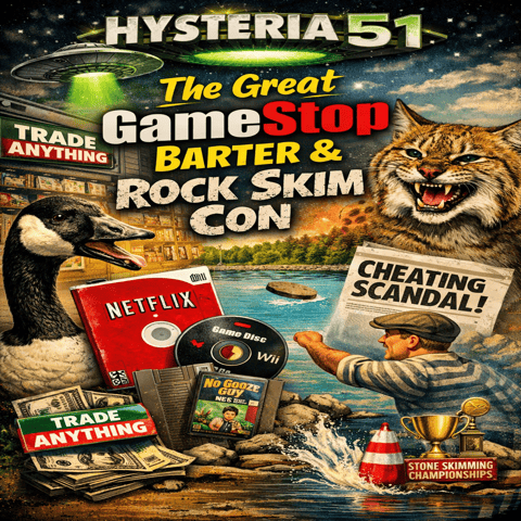 The Great GameStop Barter and Rock Skim Con | 464