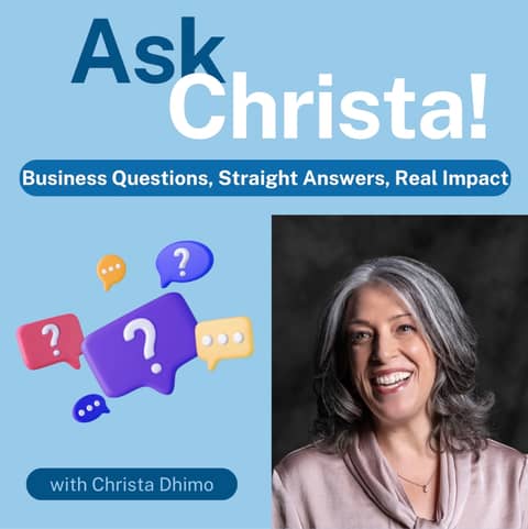 Ask Christa! Logo