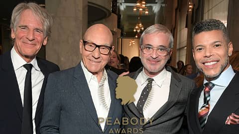 Star Trek Luminaries Including Patrick Stewart And Scott Bakula Assemble For Franchise Peabody Award