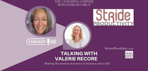 Productivity Specialist Valerie Recore on The Coaching Corner with Dori DeCarlo