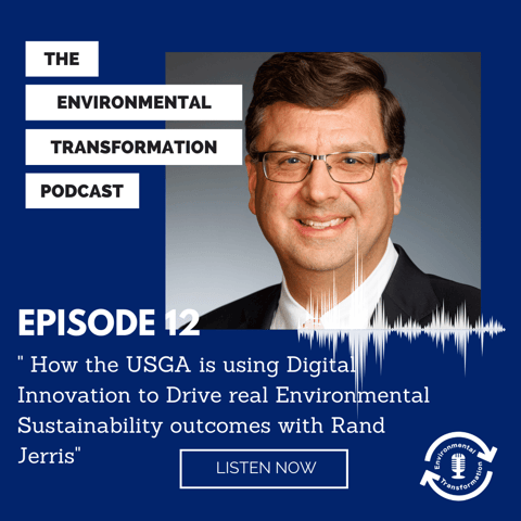 How the USGA is using Digital Innovation to Drive real Environmental Sustainability Outcomes.