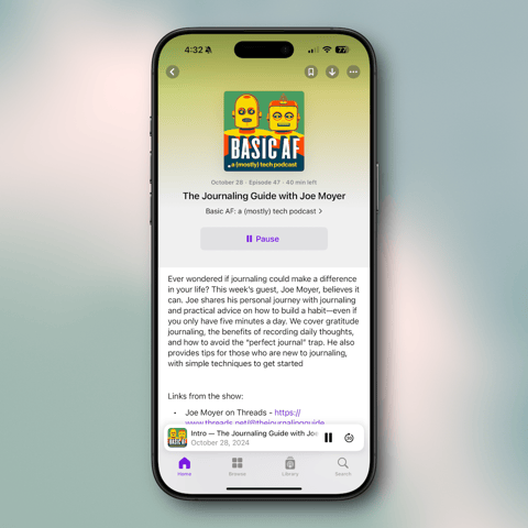 The Journaling Guide with Joe Moyer