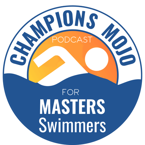Champions Mojo for Masters Swimmers Logo