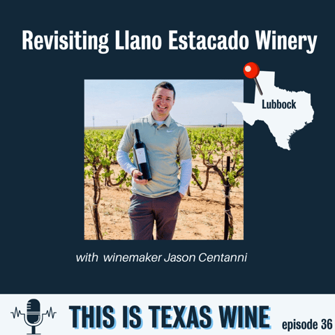 Winemaker Jason Centanni of Llano Estacado Winery