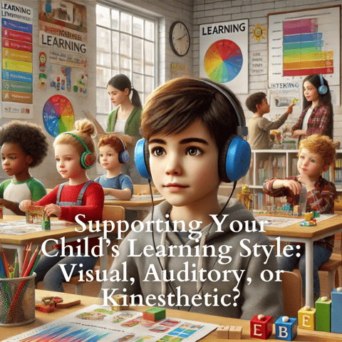 Supporting Your Child’s Learning Style: Visual, Auditory, or Kinesthetic?