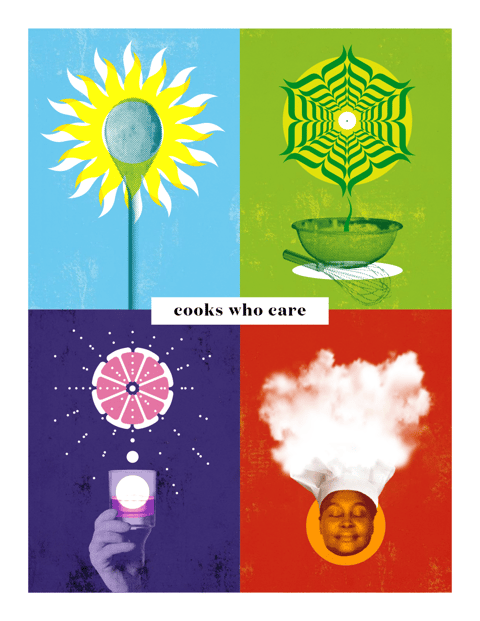 Walking uphill with Chef Maria Campbell and Cooks Who Care