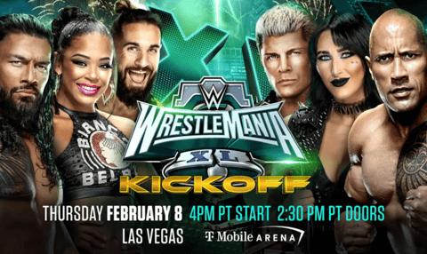 WrestleMania 40 Kickoff Notes