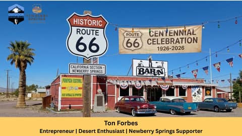 Celebrating Route 66 Centennial and Community Spirit in Newberry Springs