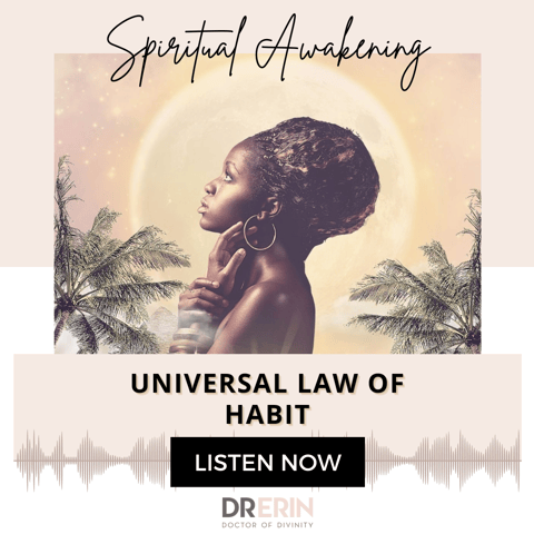 Universal Law of Habit {48 of 52 Series}