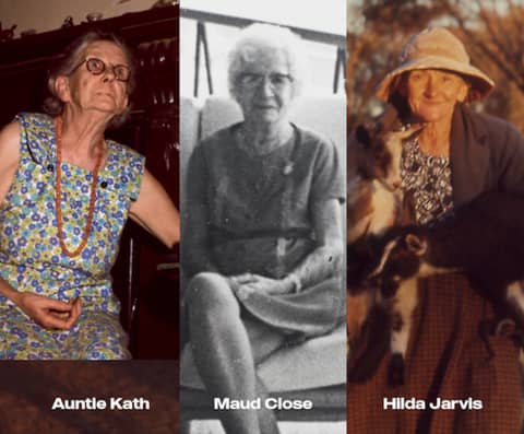 Three Dames of the Australian Bush