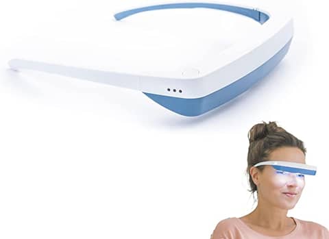 Luminette 3 Light Therapy Glasses - Portable & Wearable Light Therapy Lamp for Active People - Happy Lamp for Sleep Disorders &