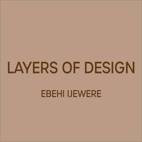 CONVERSATION W/ EBEHI IJEWERE