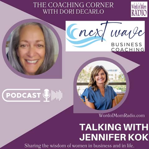 Jennifer Kok on The Coaching Corner with Dori DeCarlo