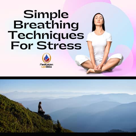 🔒 Audio Course: Simple Breathing Techniques For Stress