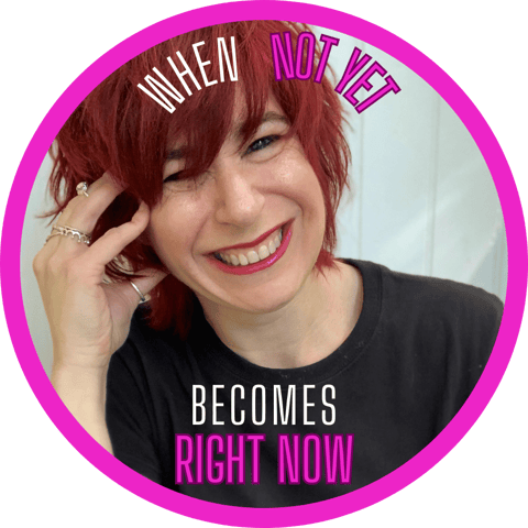 When "Not Yet" Becomes "Right Now" Logo