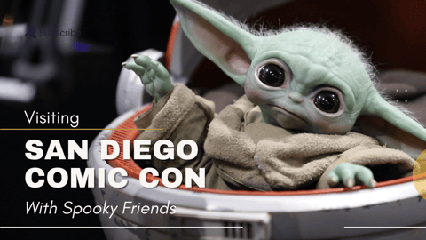 Visiting Spooky Friends at San Diego Comic Con 2022