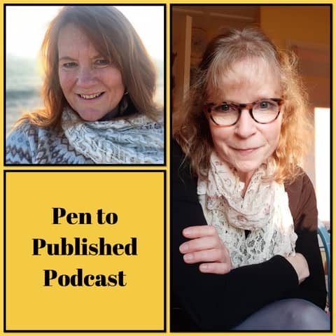 The Pen to Published Podcast Logo