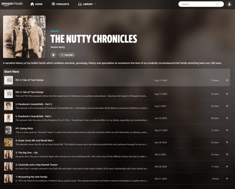 The Nutty Chronicles is on Amazon