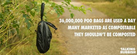 Talking Rubbish Podcast Calls on Dog Poo Bag Brands to Clean Up Compostable Claims