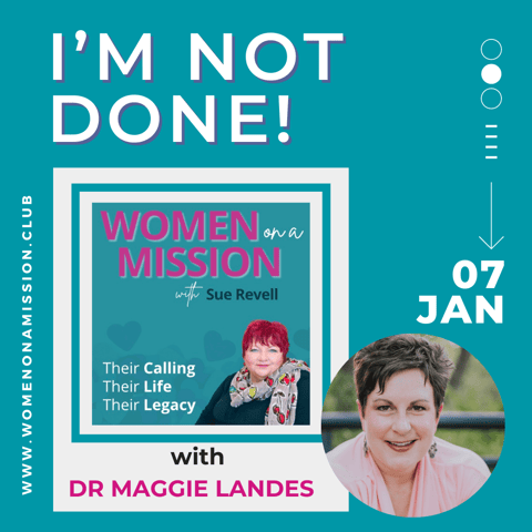 Episode 23: I'm Not Done! with Dr Maggie Landes